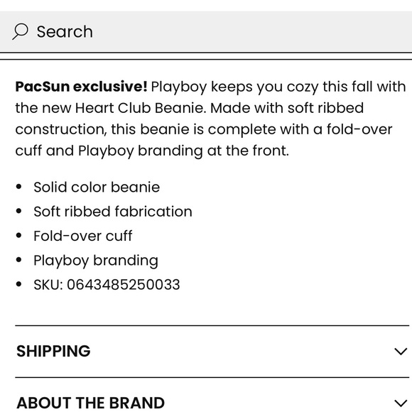 PLAYBOY BEANIE - Picture 5 of 6